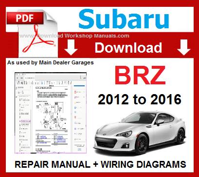 Subaru BRZ Workshop Service Repair Manual